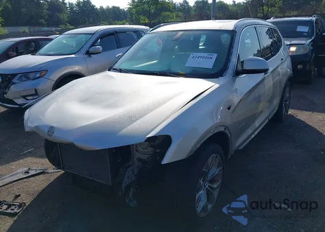 2017 BMW X3 xDrive35I from USA, damaged, VIN 5UXWX7C30H0W39686